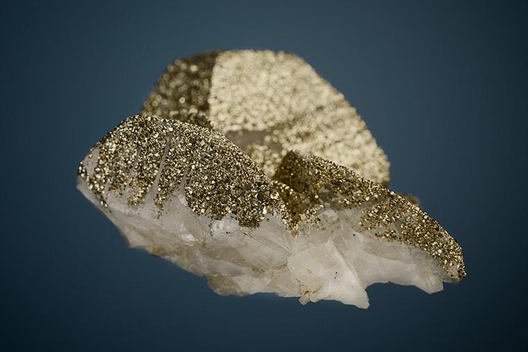 PYRITE on CALCITE
